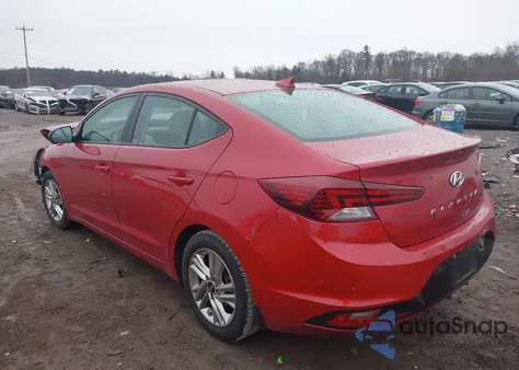 2020 Hyundai Elantra Sel from USA, damaged, VIN 5NPD84LF9LH500988